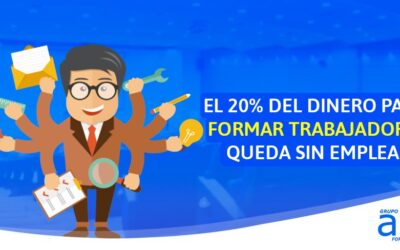 El 20% del dinero para formación de trabajadores queda sin emplearse