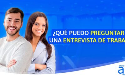 ¿Qué puedo preguntar en una entrevista de trabajo?